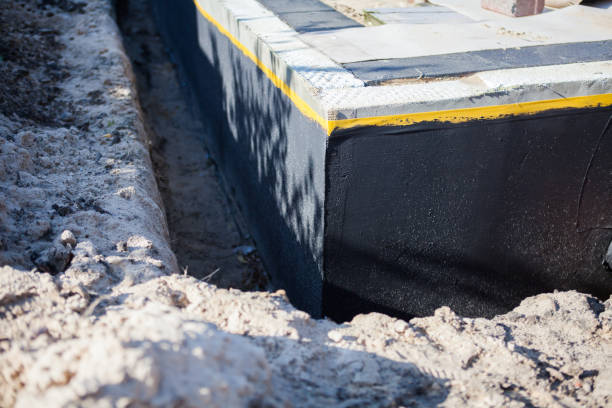 Professional Waterproofing technician working in Newport, OH